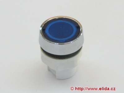 hlavice ovl. T6 C  modrá    22 (T6C)